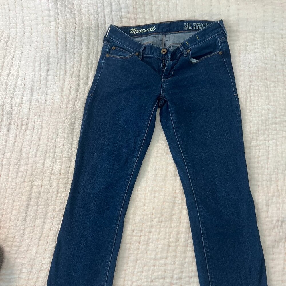Madewell Rail Straight Jeans 28 x 34